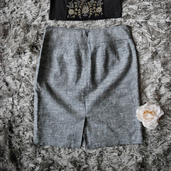 Banana Republic Gray Pencil Skirt - Picture 3 of 5